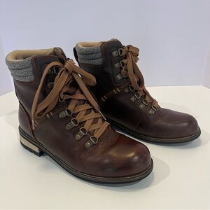 KODIAK Surrey II Brown Leather Lace-up Boots Waterproof Hiking | Women’s 7